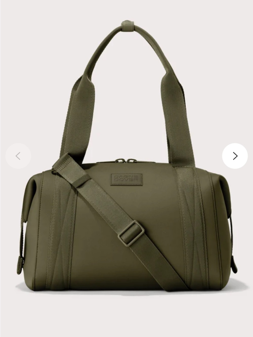 Dagne Dover Landon Neoprene Medium Carryall Bag